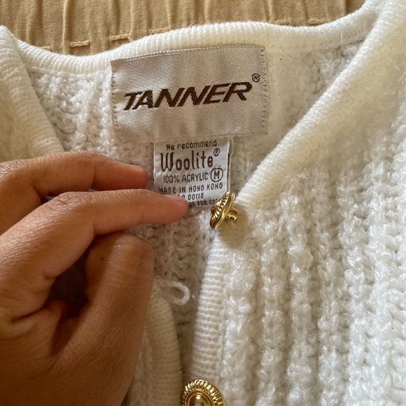 Vintage Textured  Cardigan - Picture 2 of 2